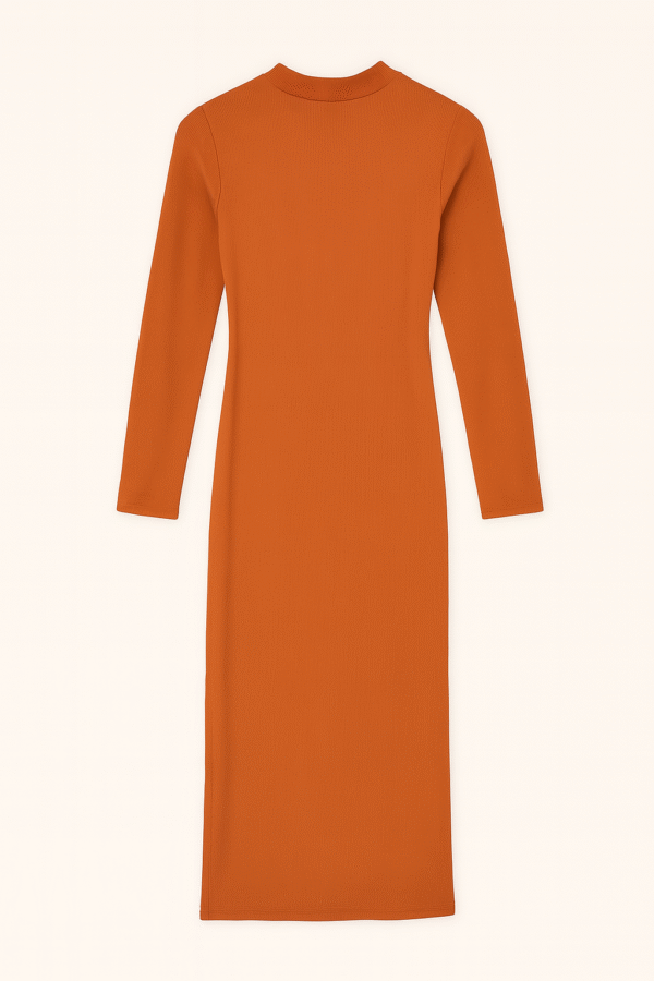 Vestido Longo Com Fenda