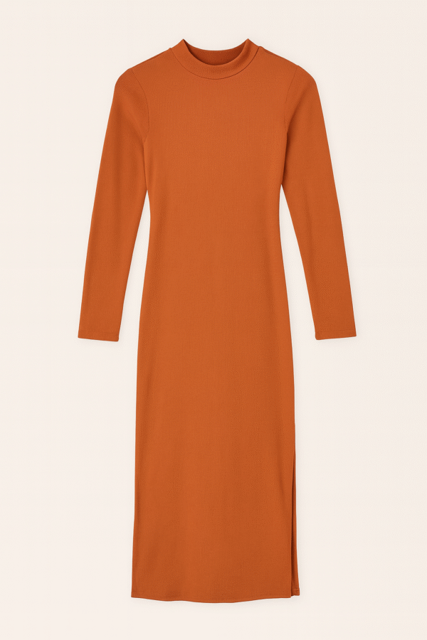 Vestido Longo Com Fenda